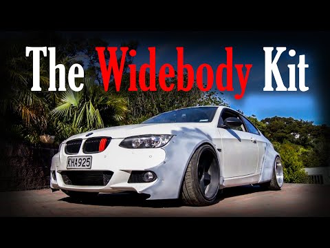 BMW E92 Custom Widebody Kit Install