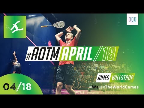 James Willstrop - The World Games Athlete of April 2018