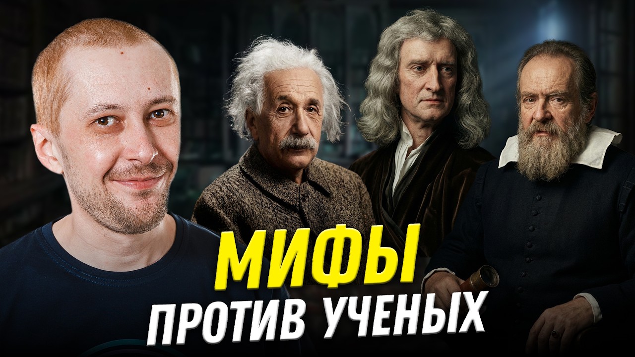Топ-5 мифов о великих ученых | Дмитрий Селезнёв | Ученые против мифов 24-16