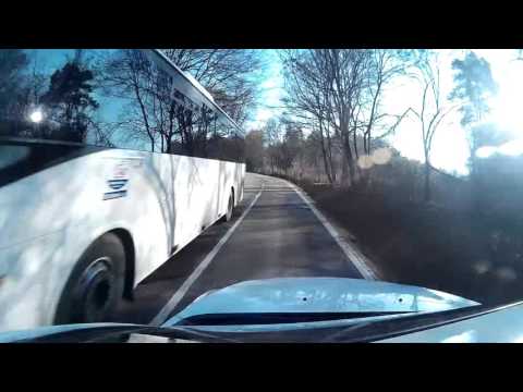 Driving from Brno Líšeň direction Ochoz u Brna