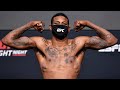 UFC Vegas 22: Brunson vs Holland Weigh-in