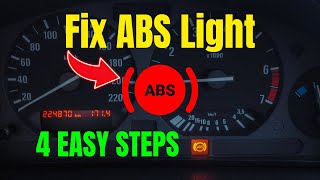 How to Fix an ABS Light ? FIX IT IN 4 EASY STEPS !
