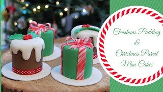 CHRISTMAS MINI CAKES | Ilona Deakin at Tiers Of Happiness
