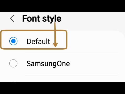 Default Font style galaxy note 10 lite, how to set default font style samsung galaxy note 10 lite