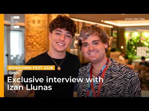 Izan Llunas Interview | Benidorm Fest 2026 Finalist on “¿Qué vas a hacer?”
