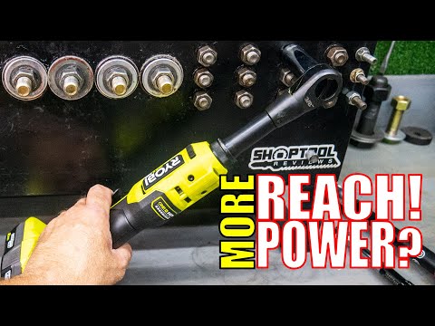 LONGER & MORE POWER - RYOBI PBLRC25 Extended Reach Ratchet Review
