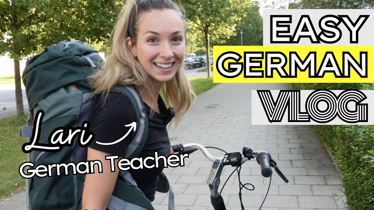 Easy German Learning Vlog for Beginners | Feierabend in Germany (Comprehensible Input)