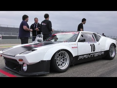 De Tomaso Pantera - Classic Car Sound  [V8 startup ,Notes +Action]