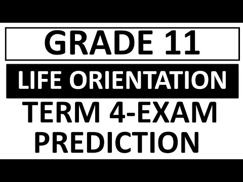 2025 LO GRADE 11  TERM 4 EXAMS LO NOVEMBER  EXAMS GRADE 11 2025 THUNDEREDUC TERM 4 GRADE 11 LIFE ORI
