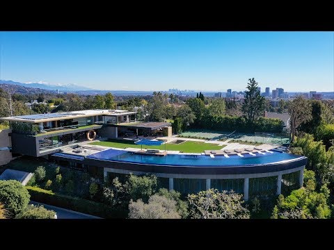 Most Insane Pool in the World - 281 Bentley Circle, Bel Air House | $48 Million Dollars