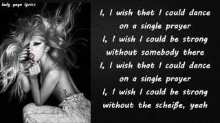 Lady Gaga - Scheiße Lyrics