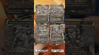 😎 Teenage Mutant Ninja Turtles (TMNT) - Collector Booster Opening💎💪🏼 #mtg #booster #collectorbooster