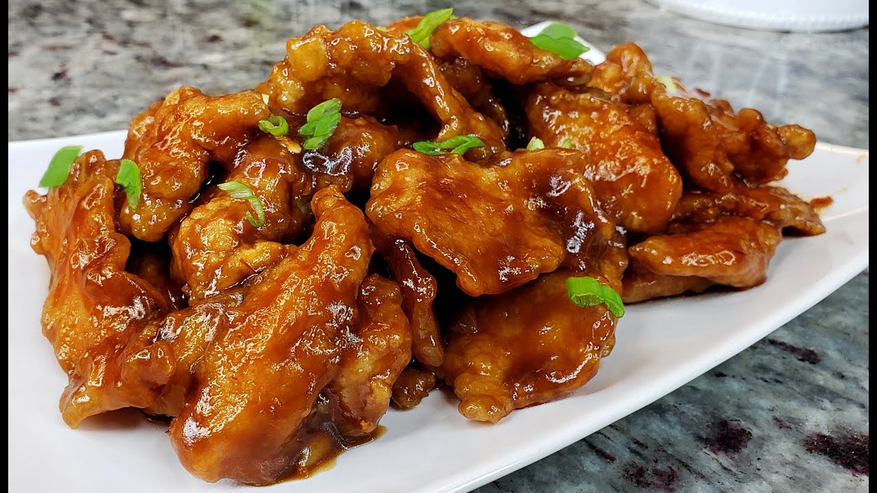 GENERAL TSO'S CHICKEN General Tso Chicken Recipe EASY Home Cooking
