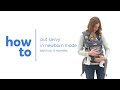 Joie Savvy™  | How to place your child in infant mode
