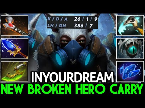INYOURDREAM [Meepo] New Broken Hero Carry No Mercy 26 Kills Dota 2