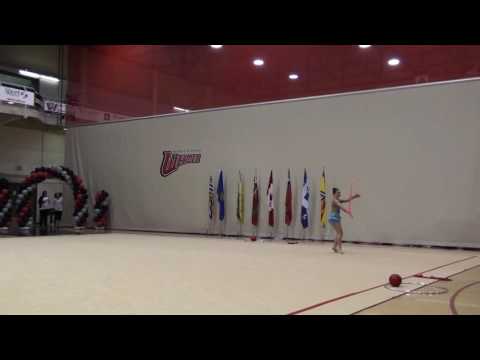 Candice JeanPierre SeniorO Hoop NB 2016 Canadian Championships RG