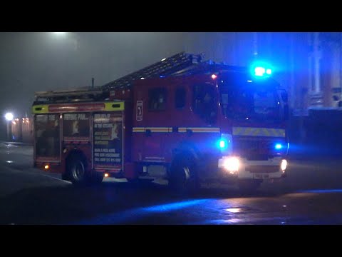Salford Second Pump Responding - Greater Manchester Fire And Rescue Service