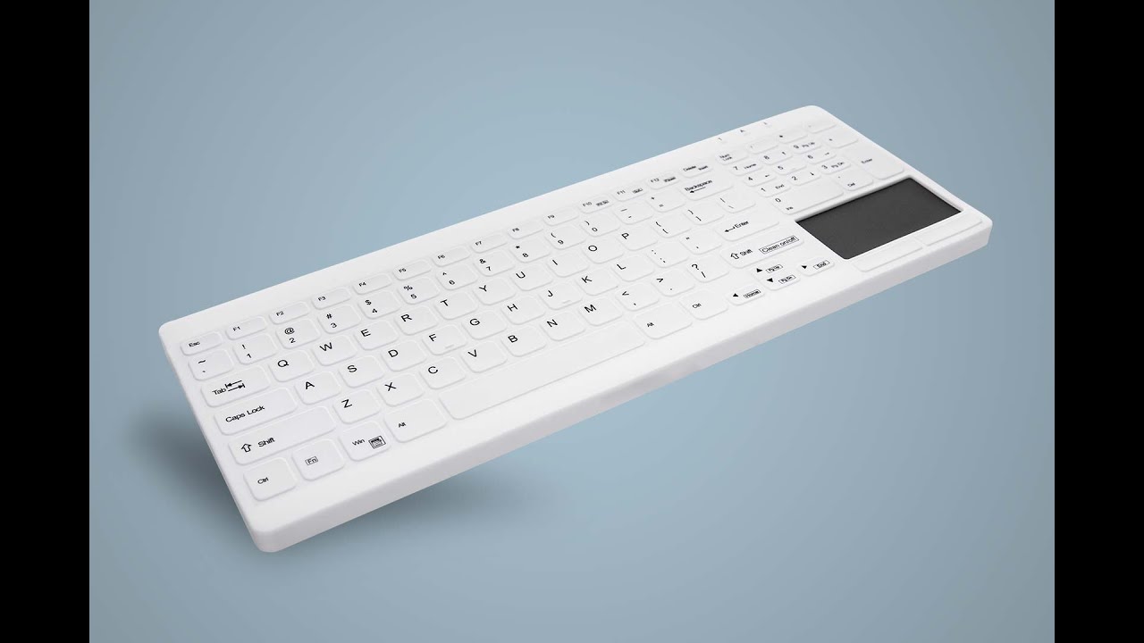 Reinigung und Anwendung der Hygienetastaturen von Active Key