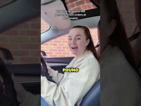 Would You Ever Try This at McDonald's? 😳😂#McDonalds #SurpriseOrder #DriveThru #Comedy #Funny #Shorts