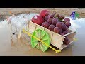 How To Make RC Bullock Cart Agricultural DIY Ox Cart Deliver Grapes And Apples