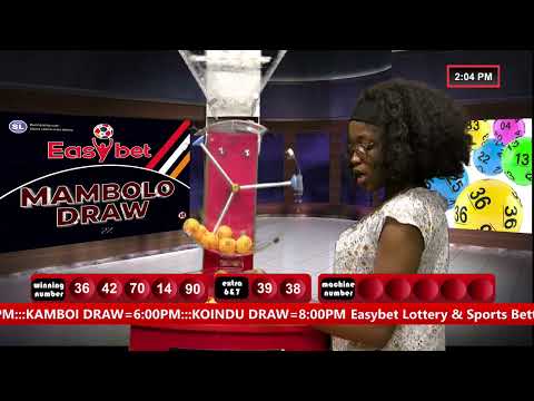 EASYBET: MAMBOLO DRAW 16TH August 2023