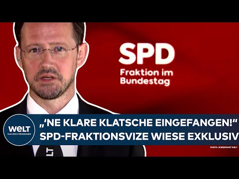 Video Thumbnail: EUROPAWAHL: "...'ne klare Klatsche eingefahren!" SPD-Fraktionsvize Dirk Wiese I WELT Interview