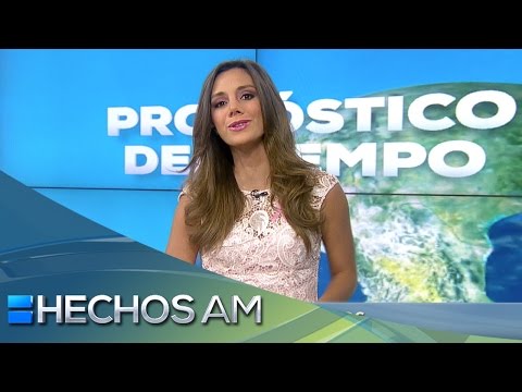 Pronóstico del tiempo con Vaitiare Mateos. Jueves 1 de octubre 2015