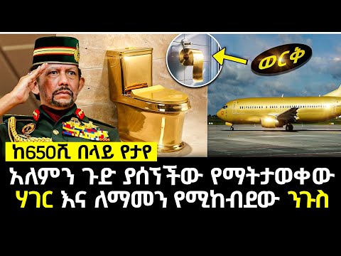 አለምን ጉድ ያሰኘችው የማትታወቀው ሀገር እና ለማመን የሚከብደው ንጉስ Brunei