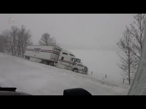 Stearns County, MN Snow Storm Travel Nightmare - 3/16/2023