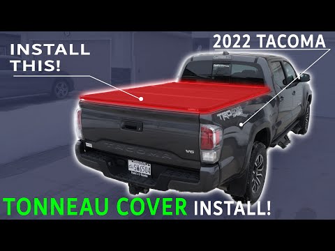 EXTANG TONNEAU COVER INSTALL on the 2022 Toyota TACOMA TRD Sport | EASY DIY