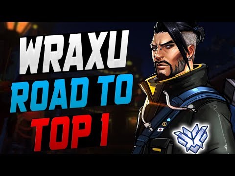 WRAXU BEST HANZO IN THE WORLD! [ OVERWATCH SEASON 10 TOP 500 ]