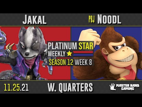 PSW S12:W8 - Jakal (Wolf) vs PBJ | Noodl (Donkey Kong) - W Quarterfinals