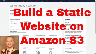 YouTube Thumbnail for Build a Static Website on Amazon S3