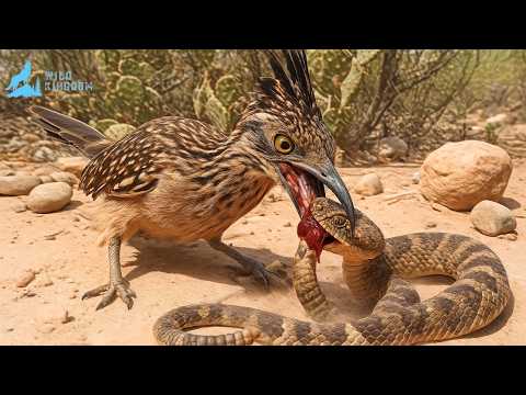 Rattlesnake vs Roadrunner: Survival in Sonora #naturedocumentary | Wild Kingdoom