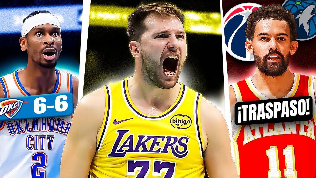 ¡DONCIC Y LEBRON 13-0! TRASPASO, CRISIS DE OKC, NUEVO MVP Y MÁS, CON ANTONI DAIMIEL
