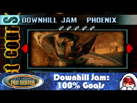 Tony Hawk's Pro Skater (PS1) - Downhill Jam - 100% Goals