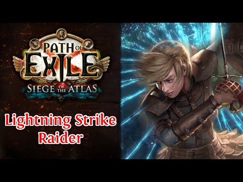MY LIGHTNING STRIKE RAIDER - PATH OF EXILE 3.17 - THE STRONGEST BUILD THIS LEAGUE?! - BUILD SHOWCASE