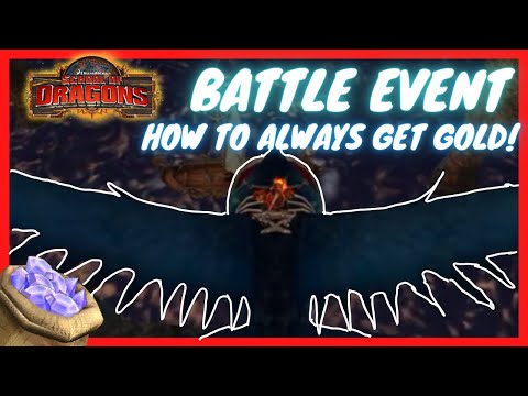 GOLD EVERYTIME?! | Battle event + Tips and Tricks -School of Dragons Gameplay