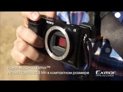 Фотоаппарат Sony ILCE-6000Y kit видео 1