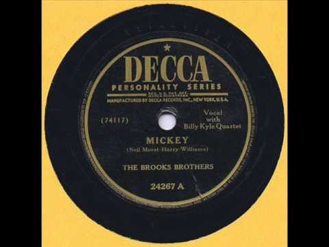 Brooks Brothers - Mickey (Decca 24267-A) 1947