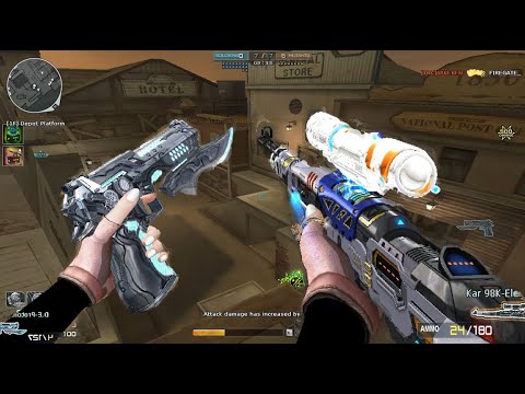 Crossfire NA ( Đột Kích Bắc Mỹ  ) 2.0 : KAR 98K Electric Beast - Hero Mode X - Zombie V4