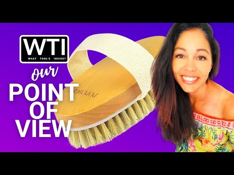 POPCHOSE Dry Brushing Body Brush - WTI product video review