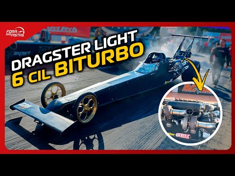 Dragster Light 6cil bi-turbo com bloco de Opala