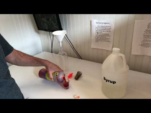 How to make Ready to use Syrup from concentrate for Shave Ice, Shaved Ice or Snow Cones