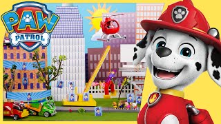 Mighty Pups Save a Helicopter | PAW Patrol | Toy Play Episode for Kids