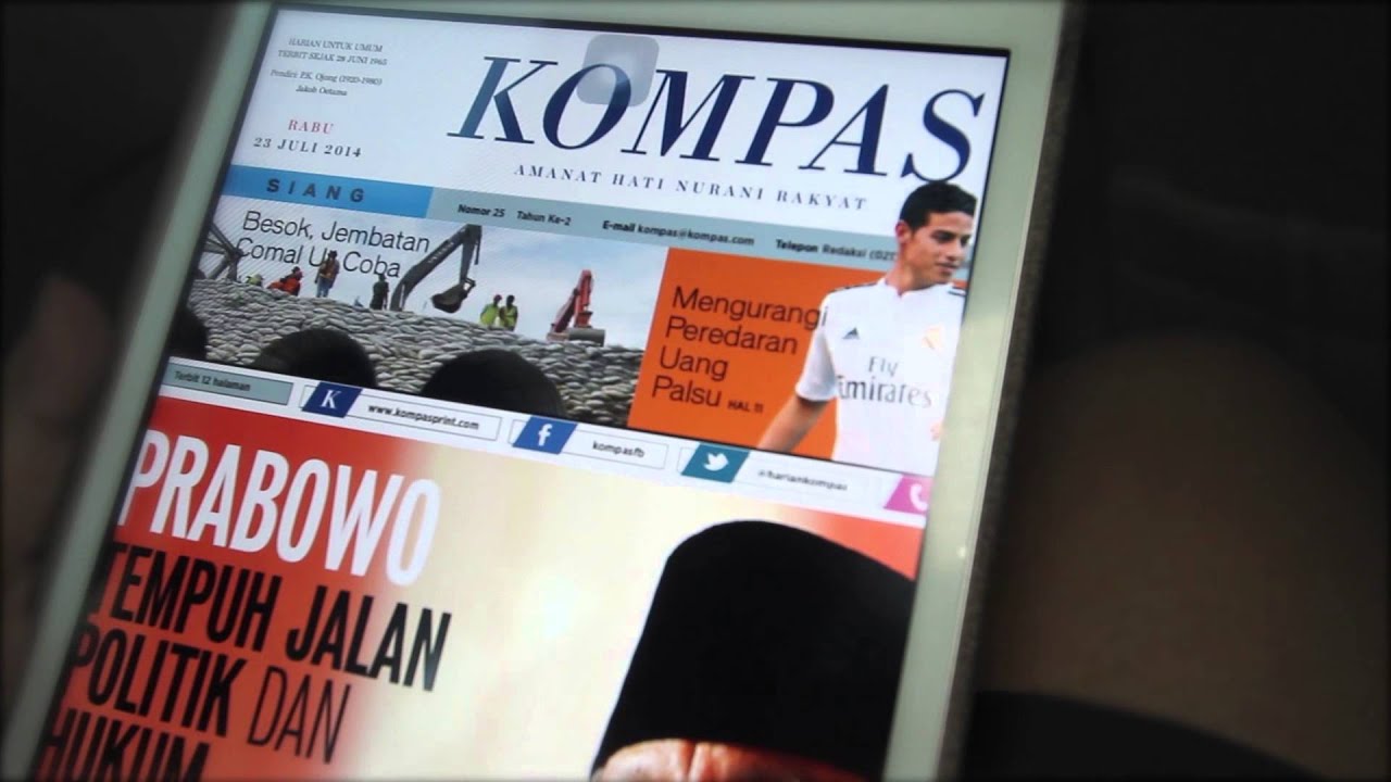 TVC KOMPAS E-Paper Project
