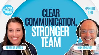929: Clear Communication, Stronger Team – Miranda Beeson