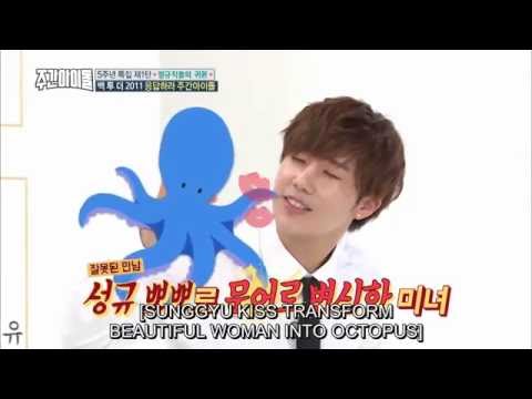 [ENG] 160720 WEEKLY IDOL EP 260 SUNGGYU THE CG-MAN