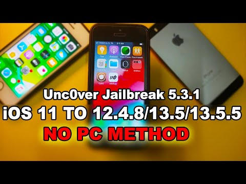 Latest Unc0ver 5.3.1 NO PC |Jailbreak iOS 11/12.4.8-13.5/13.5.5/Jailbreak iOS 11/12/13 NO PC