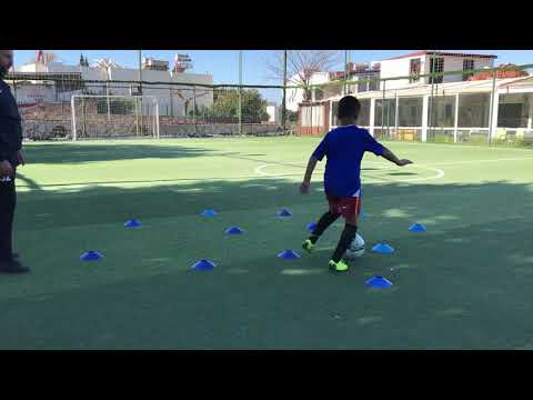 Futbolda Isınma-Dripling-Top sürme